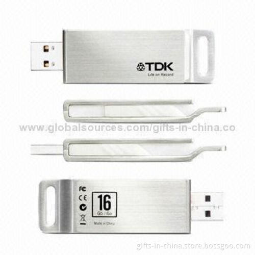 Metal 16GB USB Flash Drives, OEM Orders Welcomed, Uses Toshiba or Samsung Chipset